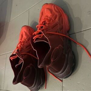 Adidas Red and Black Sneakers